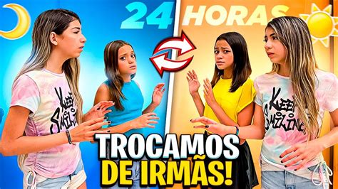 Trocamos De IrmÃs Com O Planeta Das GÊmeas Millena E Manu Maia Youtube