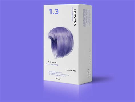 Lorvenn Hair Color Packaging Of The World