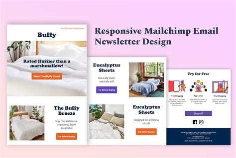 Mailchimp Email Newsletter Design On Behance