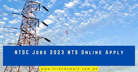 Ntdc Jobs 2023 Nts Online Apply