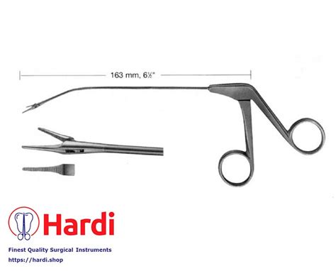 Kaluskar Pharyngeal Foreign Body Forceps 163mm Shaft Length Hardi Llc