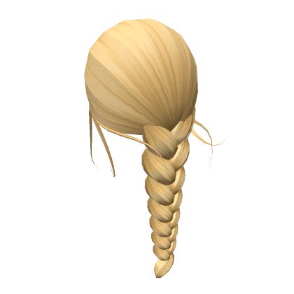 Aesthetic Blonde Braided Ponytail S Code Price Rblxtrade