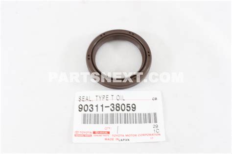 Toyota :: 90311-38059 SEAL, OIL(FOR TIMING CHAIN OR BELT COVER)