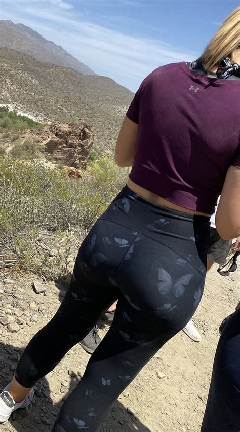 Fit Busty Gorgeous Milf With Thigh Gap Off Roading Spandex Leggings