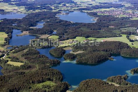 Luftbild Bad Endorf Seen Kette Und Uferbereiche Des Sees Eggst Tt