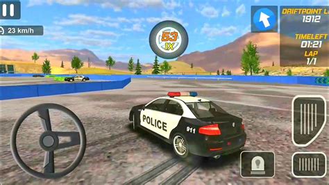 Police Drift Car Driving Simulator Android Gameplay Drift Challenge