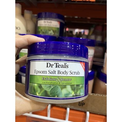 Dr Teals Epsom Salt Body Scrub 454g Shopee Philippines