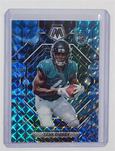 Panini Mosaic Tank Bigsby Rc Blue Reactive Prizm Rookie Card