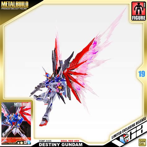 Premiumbandai Metal Build Zgmf X S Destiny Gundam Soul Red Ver