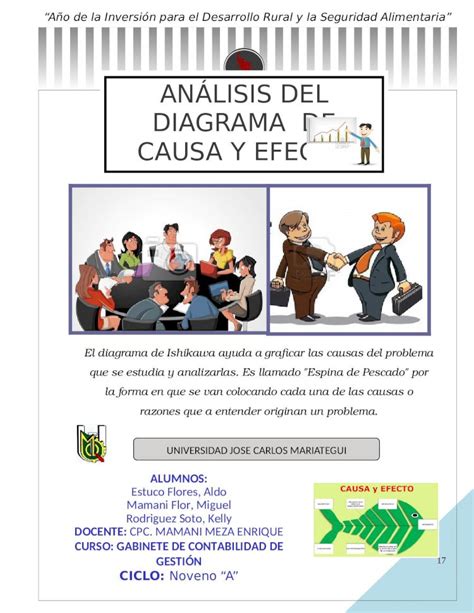 Doc An Lisis Del Diagrama De Causa Y Efecto Dokumen Tips