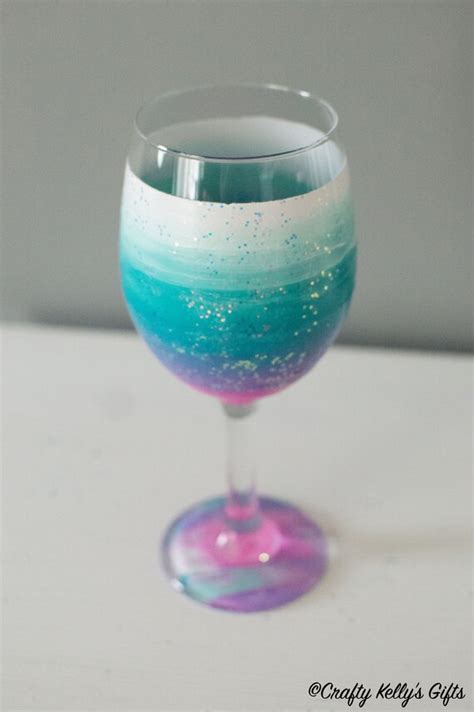 Ombre Wine Glasses