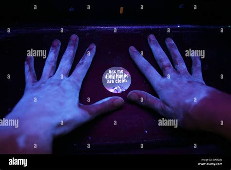 Germs Hands Uv Hi Res Stock Photography And Images Alamy