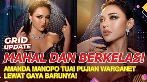 Mahal Berkelas Amanda Manopo Borong Pujian Netizen Lewat Gaya Barunya