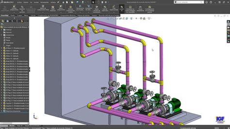 Curso Bonificado De Solidworks Routing Igf Instituto Galego De