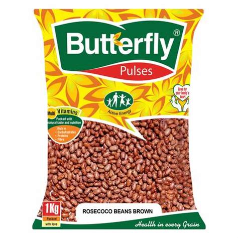 Buy Butterfly Pulses Brown Rosecoco Beans 1Kg Online Carrefour Kenya