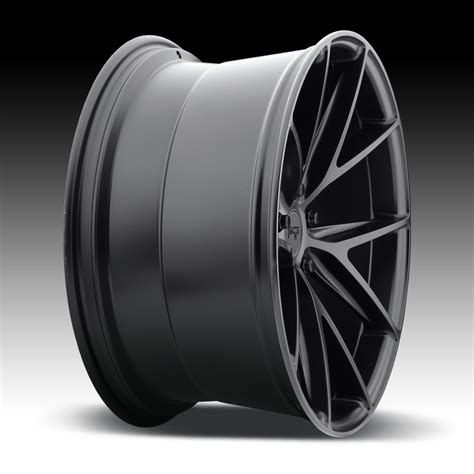 Niche M117 Misano Satin Black Custom Wheels Rims M117 Misano