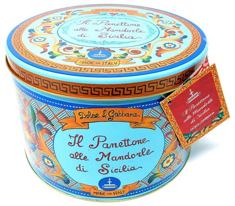 Panettone Mit Almonds Dolce Gabbana Fiasconaro Amazon De