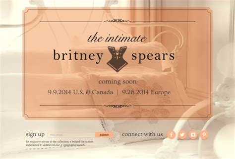 Britney Spears Announces Shes Launching Lingerie Line And The First Pictures Enjoy Sexy