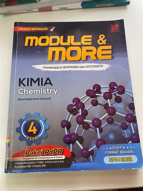 Spm Books Module More Chemistry Kimia Form Tingkatan