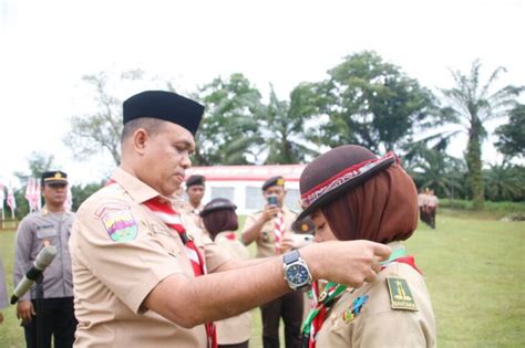 Buka Raimuna Cabang Bupati Sergai Ingatkan Peserta Jaga Kode