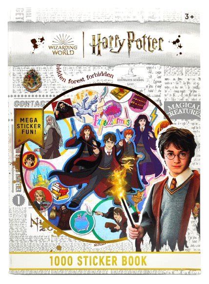 Naklejki Harry Potter 1000 Sztuk 20 Arkuszy Durabo Sklep EMPIK