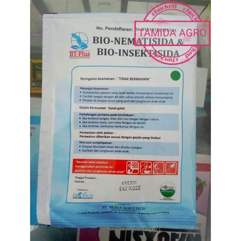 Jual BT Plus Bio Insektisida Bio Nematisida Ramah Lingkungan Shopee