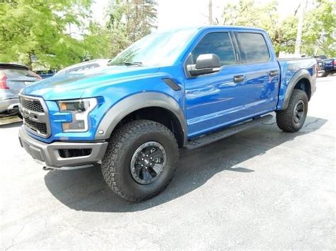 2017 Ford F 150 Raptor SuperCrew BLUE