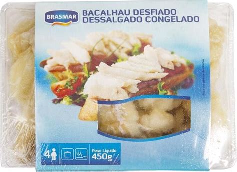 BACALHAU DESSALGADO DESFIADO BRASMAR 15X450G Friocenter