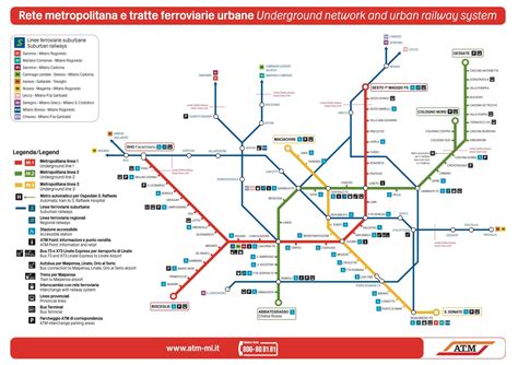 Plano del Metro de Milán / Milan subway #infografia #infographic #maps ...