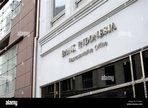 Bank Indonesia Representative Office In Moorgate London UK Stock