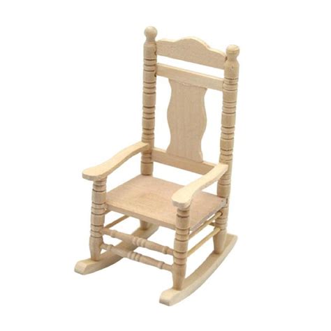 Rocking Chair Chaise Bascule Miniature Miniaputiens