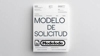 Modelo De Solicitud En Word Per