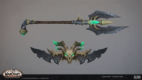 Cody Harder Shadowlands Weapons