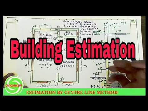 Learn Building Estimation Estimation Of Building Center Line Method