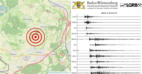 Erdbeben Bei Hilzingen Lkrs Konstanz BW Am 16 01 2023