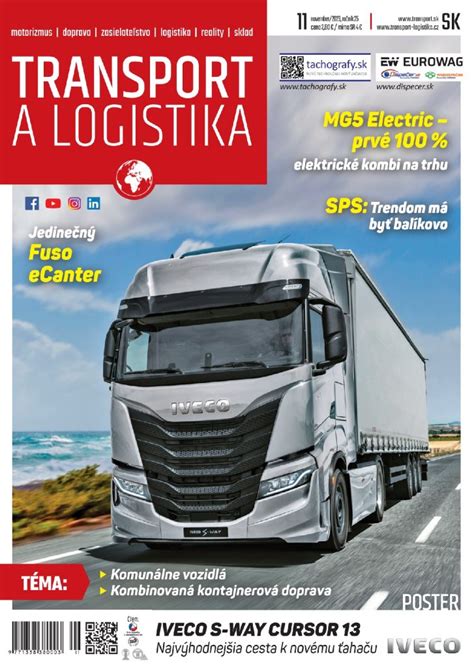 Magazín TRANSPORT a LOGISTIKA č 11 2023 Transport sk