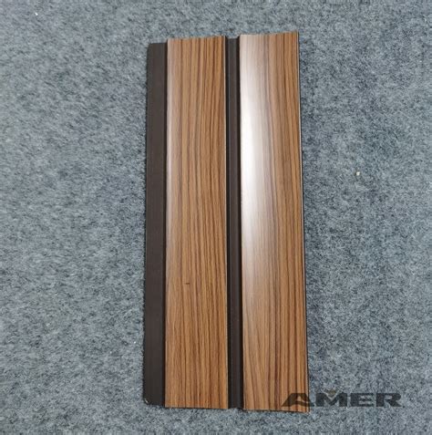 Factory New Design Waterproof Wood 3D Wall Panel PS Polystyrene Plastic