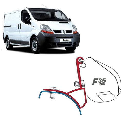 Adaptateur Store Fiamma F Pro Fourgon Kit Fixation Trafic Vivaro