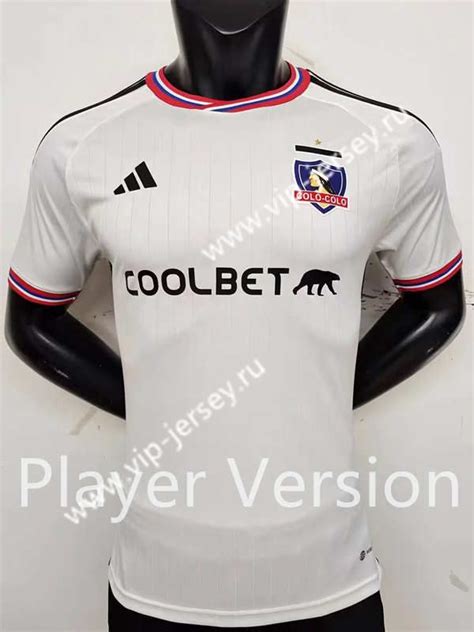 Player Version Colo Colo Home White Thailand Soccer Jersey