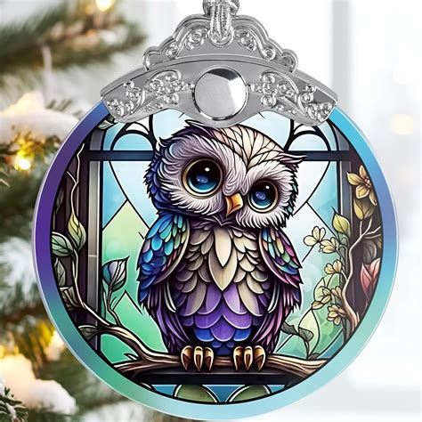 Amazon Jocidea Owl Christmas Ornaments Owl Hanging Ornament