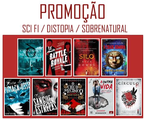 Promoção 9 Livros Sci Fi Distopia Sobrenatural ConversaCult