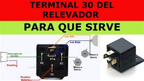 Terminal Del Relay Como Se Conecta Youtube