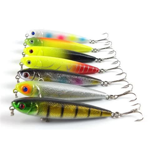 Topwater Lure Bass Pike Wobbler Floating Pencil Lure Fishing Bait