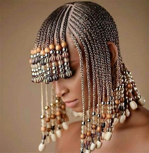 Gold Braids with Fringe and Beads