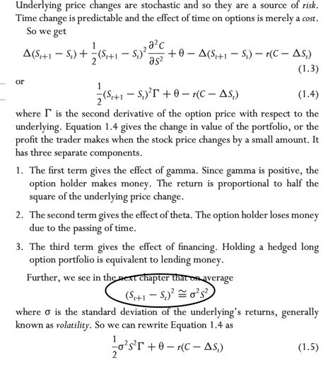 Black Scholes informal derivation - question about a term in the equation - Quantitative Finance ...