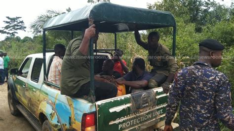 Illegal Miners Arrested In Atewa East Ghanamma