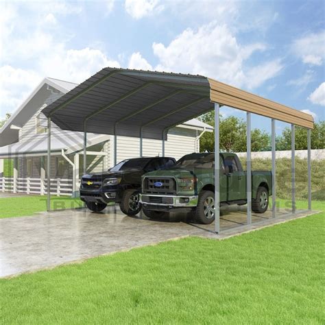 Versatube 20x20x10 Classic Steel Carport Kit Cm020200100