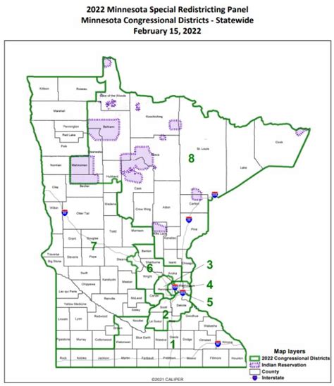 Minnesota Judges Adopt Congressional Map With Minimal Changes ...