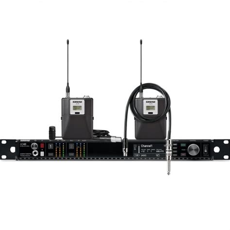 Shure Axient Digital Dual Wireless Bodypack System Lavalier