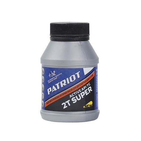 Масло полусинтетическое PATRIOT SUPER ACTIVE 2T на сайте производителя
